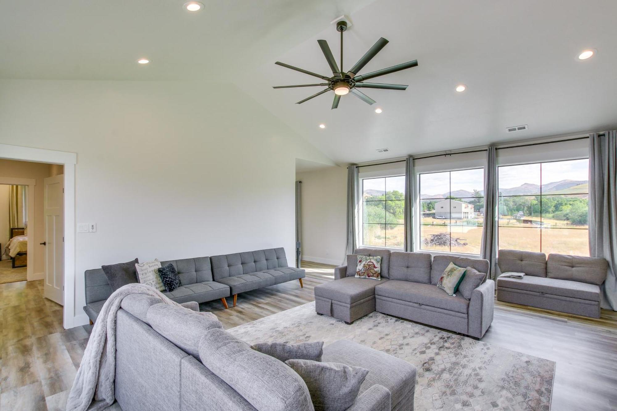Spacious Idaho Home On Scenic Cub River! Preston Eksteriør bilde